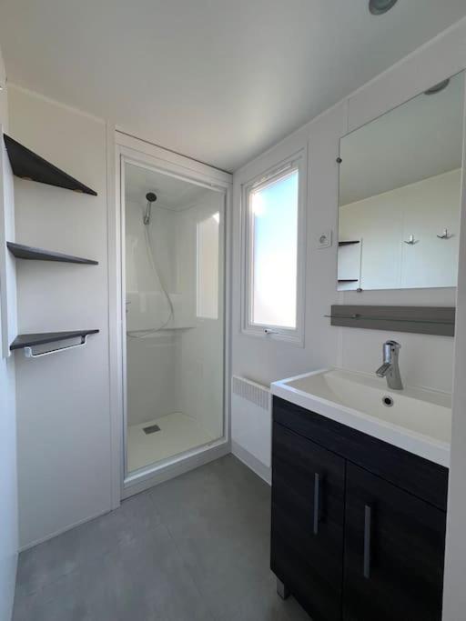 Mobilhome Grand Confort 6 Couchages Cap Ferret Lège-Cap-Ferret Exteriör bild